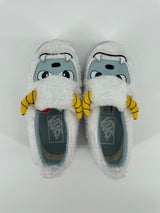 Slip On Yeti Wit Lichtblauw Maat 24