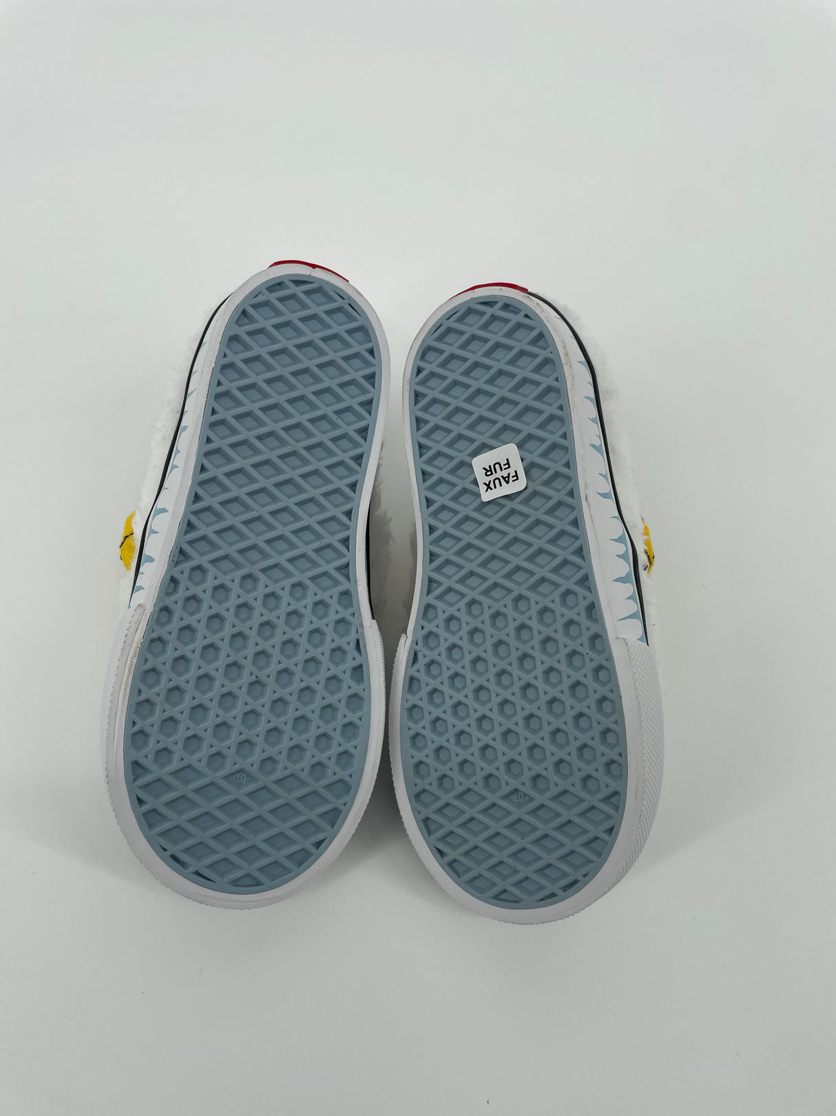 Slip On Yeti Wit Lichtblauw Maat 24