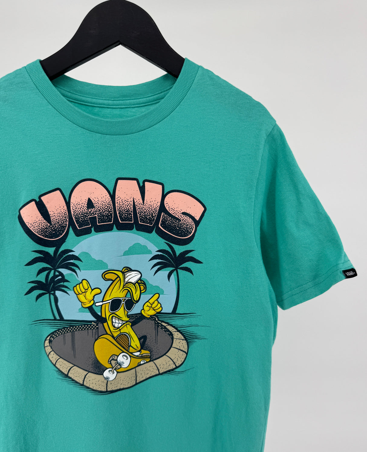 T-shirt Groen Banaan Maat 128 / 134