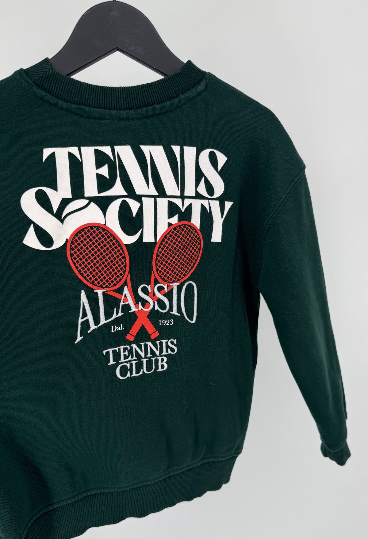 Trui Donkergroen Tennis Society Maat 122 / 128