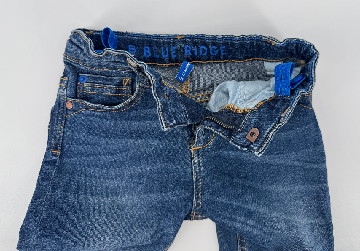 Blue Ridge Jeans Blauw Ultra Skinny Fit Maat 122