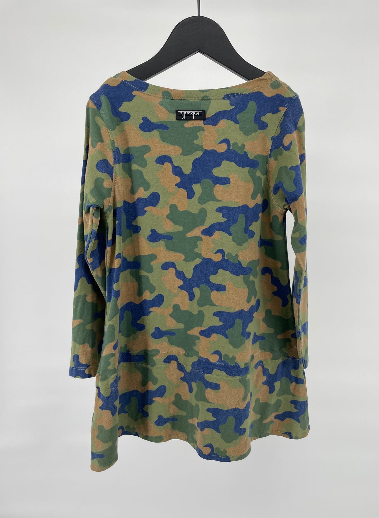 Jurk Lange Mouwen Groen Camouflage Maat 110