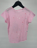 T-shirt Roze Never Mind Maat 104