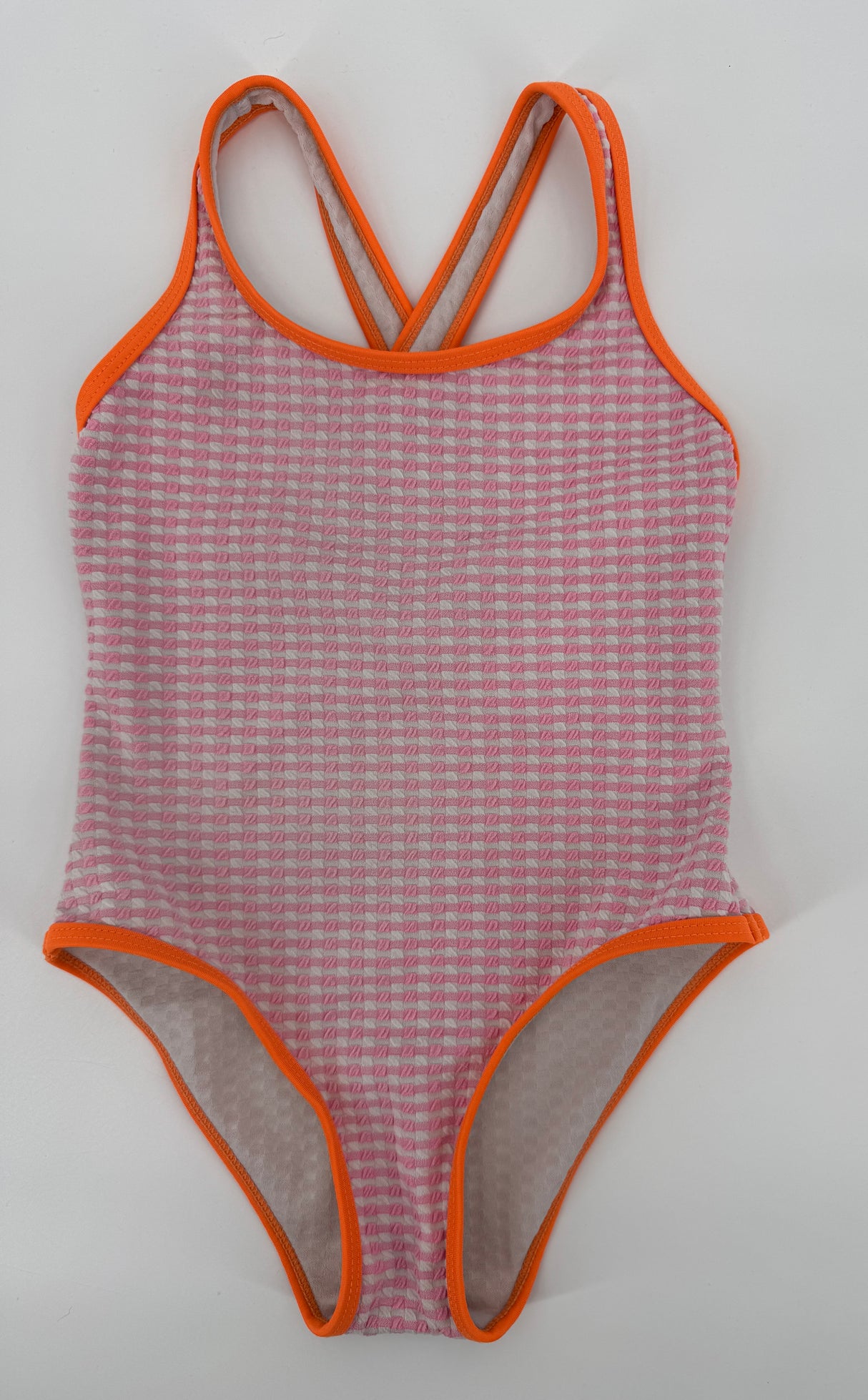 Badpak Roze Wit Maat 116