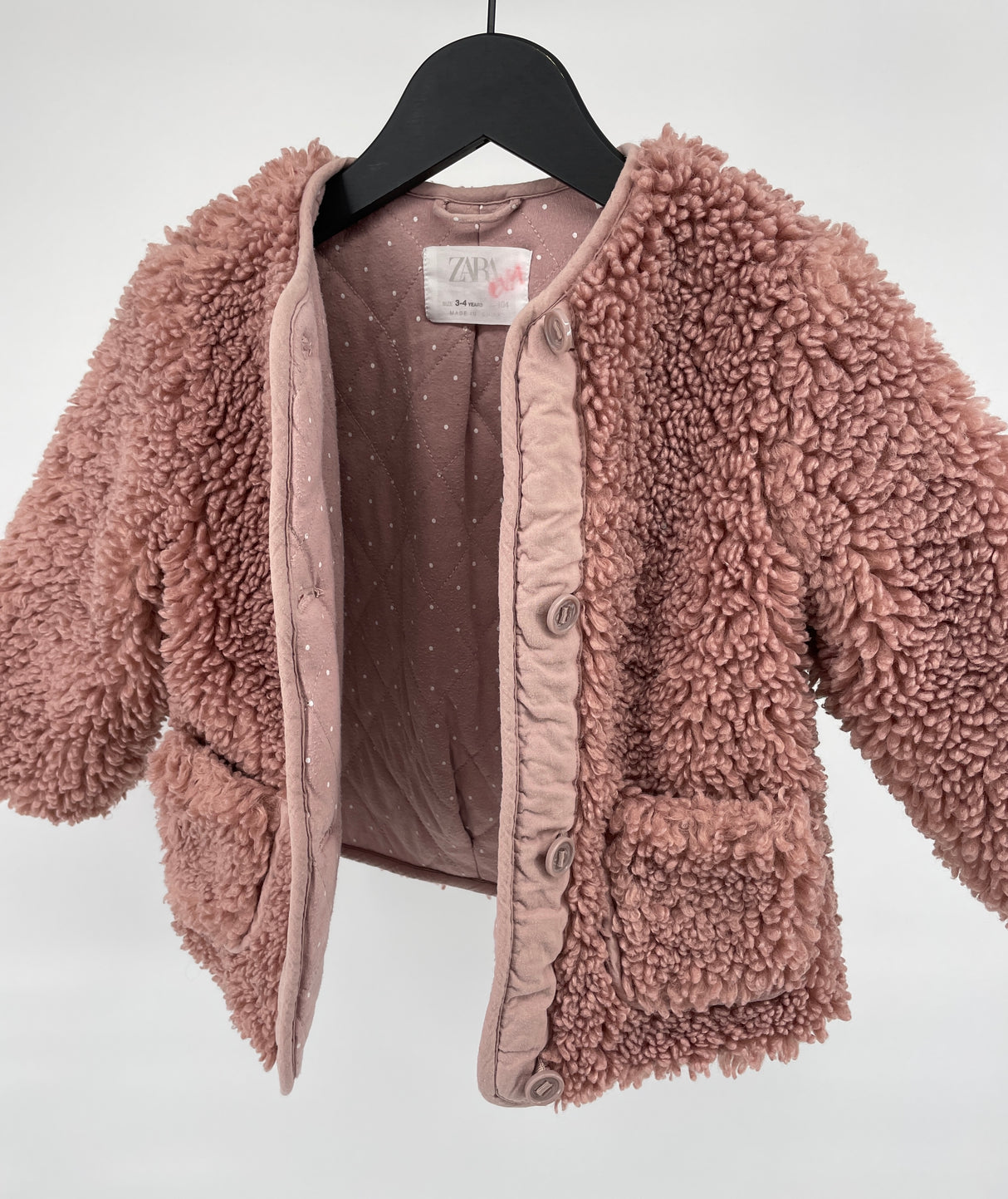 Jas Roze Sherpa Maat 104