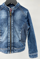 Spijkerjas Denim Blauw Maat 104