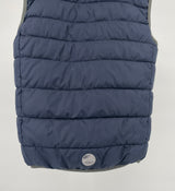 Bodywarmer Reversible Donkerblauw Blauw Spetters Maat 128